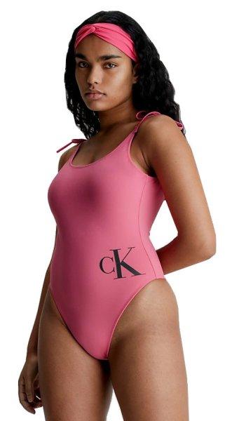 Calvin Klein Női szett - egyrészes fürdőruha, fejpánt
és törölköző KW0KW02087-XI1 S