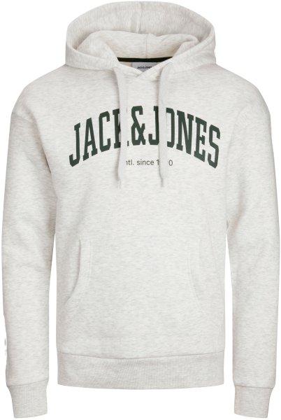 Jack&Jones Férfi melegítőfelső JJEJOSH Relaxed Fit
12236513 White Melange XL