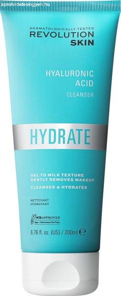 Revolution Skincare Hidratáló arctisztító hab Hydrate
(Hyaluronic Acid Cleanser) 200 ml