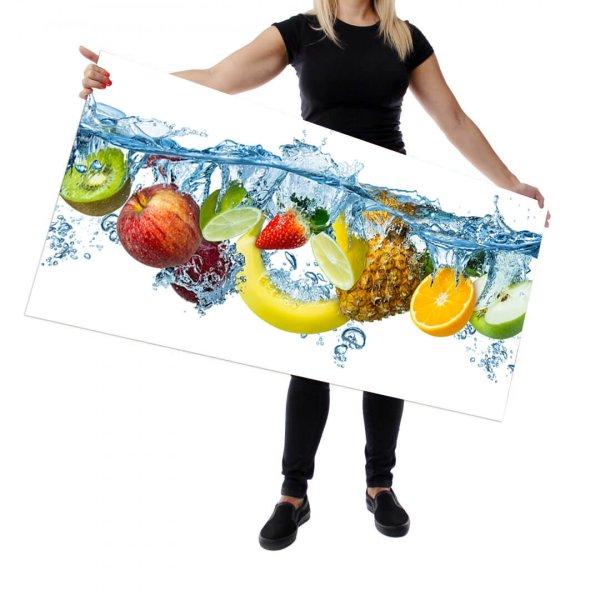 Wallplex falburkoló konyhapanel Fruit splash (Méret: Közepes 60x180)