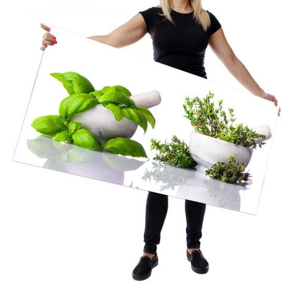 Wallplex falburkoló konyhapanel Fűszernövények (Méret: Óriás 60x300)
