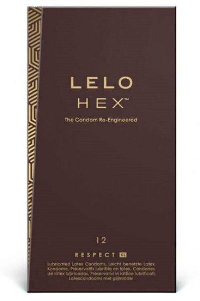 LELO Hex Respect – XL óvszerek (12 db)
