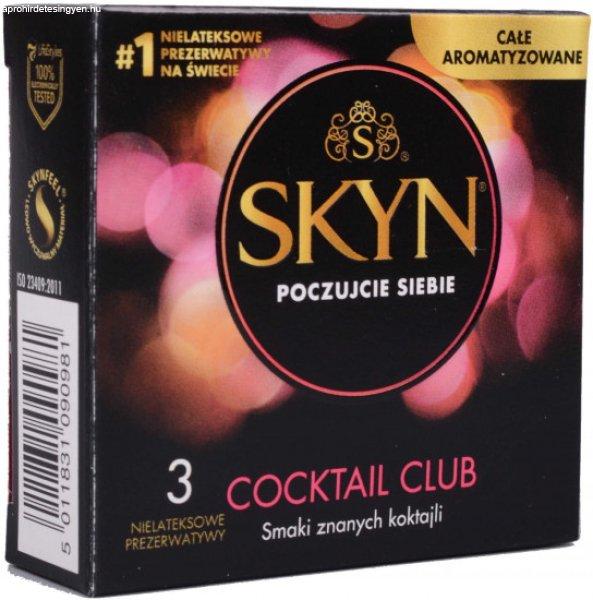 SKYN Cocktail Club – latexmentes óvszerek (3 db)