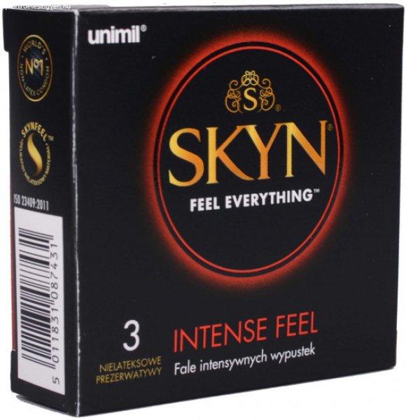 SKYN Intense Feel – latexmentes óvszerek (3 db)