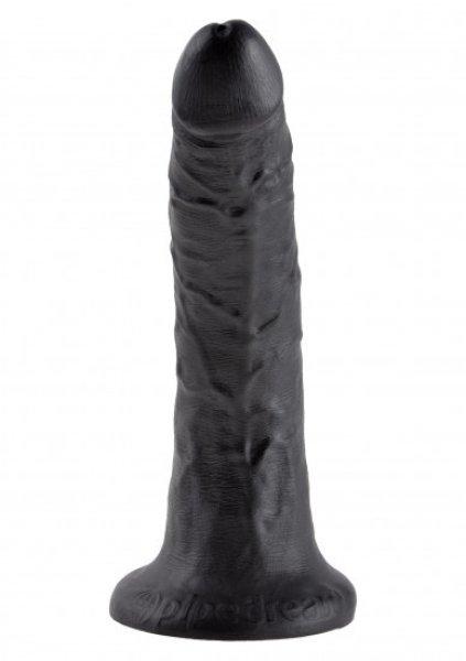 Hot Stud élethű dildó (18 cm), fekete