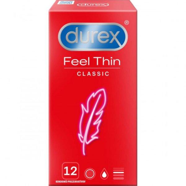 Durex Feel Thin Classic – vékony óvszerek (12 db)