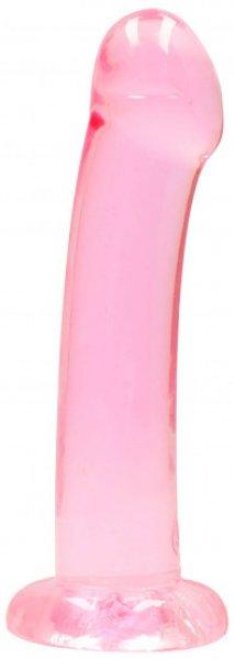 Dildó tapadókoronggal Juicy Ride (17 cm), rózsaszín