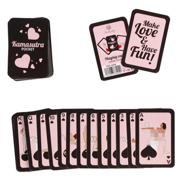 Kamasutra Pocket Cards zseb játékkártyák