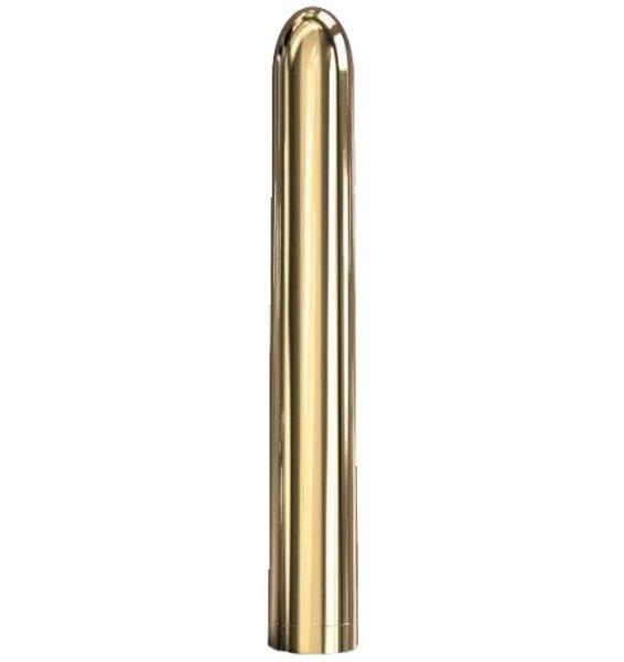 Műanyag vibrátor Golden Boy (19 cm)