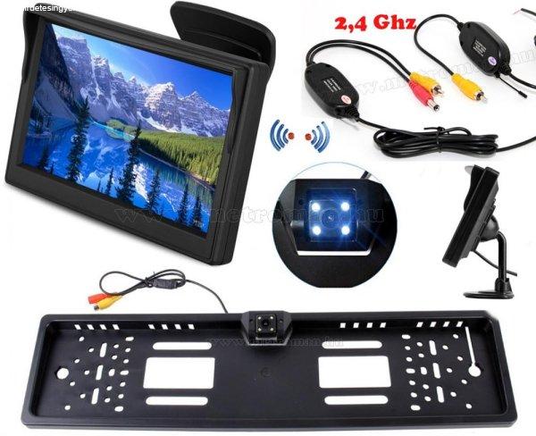 Vezeték nélküli tolatókamera szett 5"-os LCD monitorral,
MY0109LCD-MM3633-C10W1