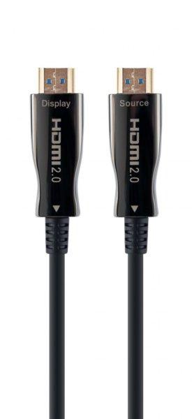 Gembird CCBP-HDMI-AOC-10M-02 Active Optical AOC High speed HDMI cable with
Ethernet AOC Premium Series 10m Black