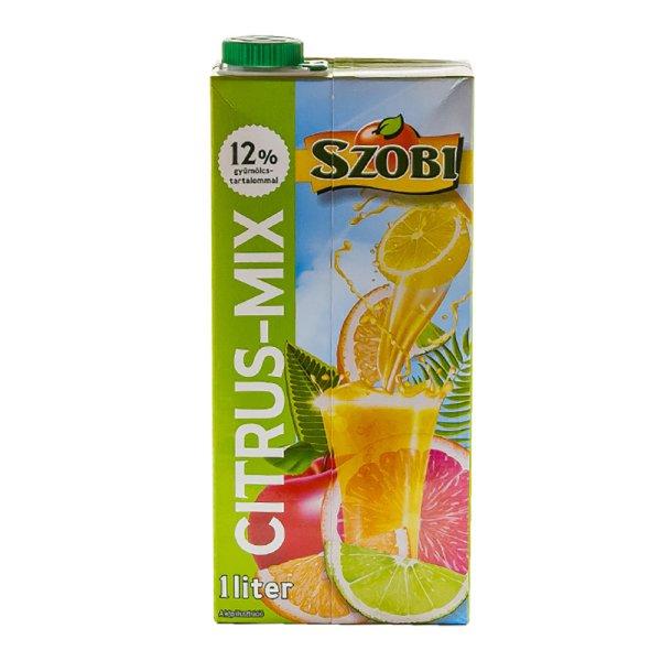 SZOBI Citrus mix gyümölcsital 12% 1L