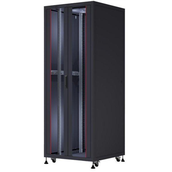 FORMRACK 36U Cosmoline 800x800 19" szabadon álló rack szekrény - RAL9005
fekete