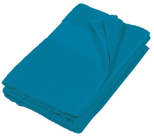 Uniszex pamut fürdő törölköző, Kariban KA113, Tropical Blue-70X140