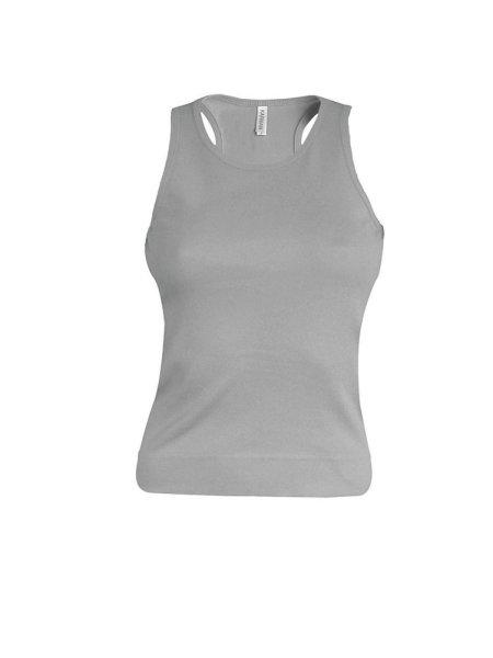 Női sporthátú vastag trikó, Kariban KA311, Light Grey-L