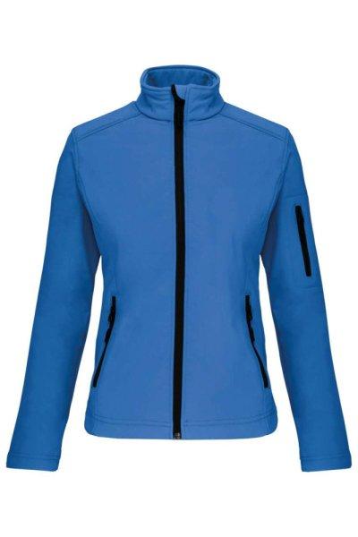 Női 3 rétegű softshell dzseki, Kariban KA400, Aqua Blue-4XL