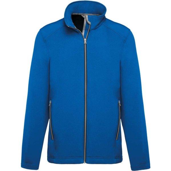 Férfi két rétegű softshell dzseki, Kariban KA424, Light Royal Blue-L