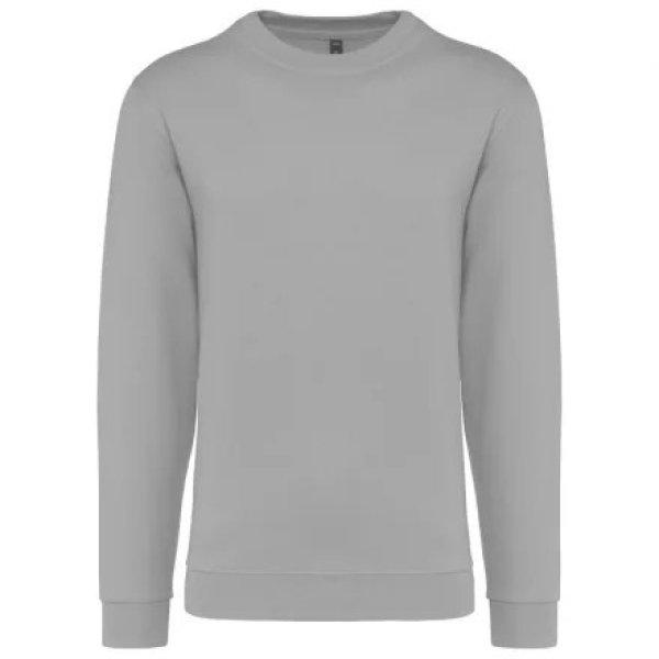 Uniszex kereknyakú pulóver, Kariban KA474, Storm Grey-L