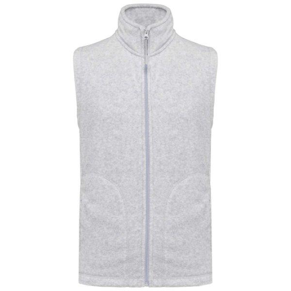 Férfi LUCA polár mellény, Kariban KA913, Ash Heather-XL