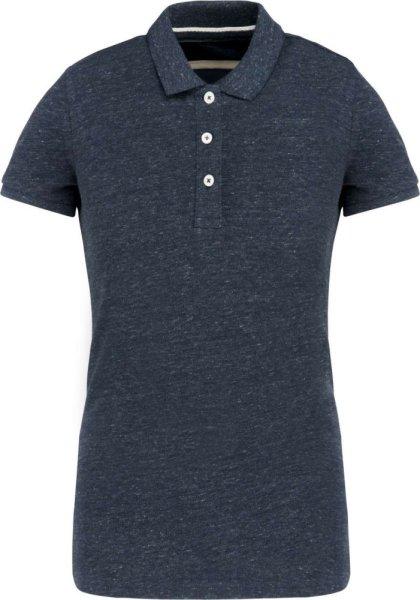 Női vitage hatású galléros piké póló, Kariban KV2207, Night Blue
Heather-2XL