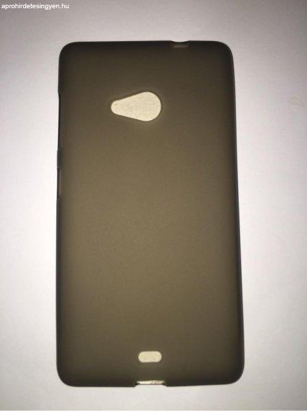 Microsoft Lumia 535 füst színű Szilikon tok