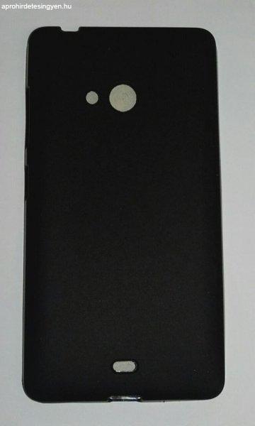 Microsoft Lumia 540 Dual fekete matt szilikon