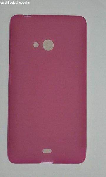 Microsoft Lumia 540 Dual pink Szilikon tok