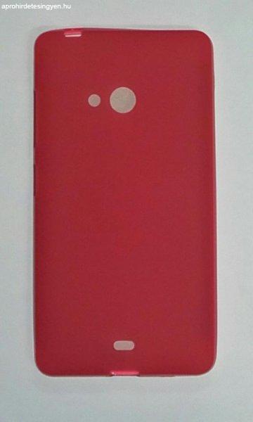 Microsoft Lumia 540 Dual piros Szilikon tok