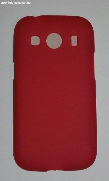 Samsung G357FZ Galaxy Ace4 piros matt szilikon