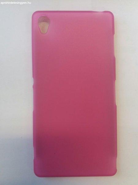 Sony Xperia Z3 D6603 pink rózsaszín Szilikon tok