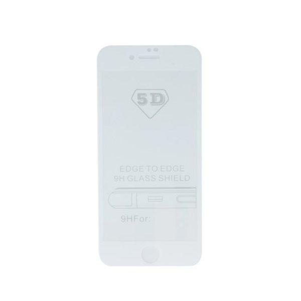 Huawei Mate 10 fehér hajlított 5D előlapi üvegfólia