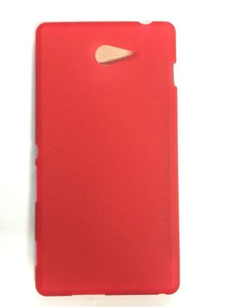 Sony Xperia M2 D2305 piros Szilikon tok