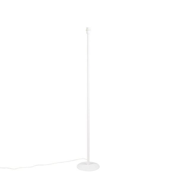 Klasszikus állólámpa fehér árnyékolás nélkül - Simplo