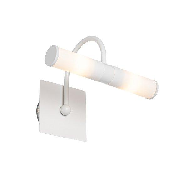 Klasszikus fürdőszobai fali lámpa fehér IP44 2 fényű - Bath Arc