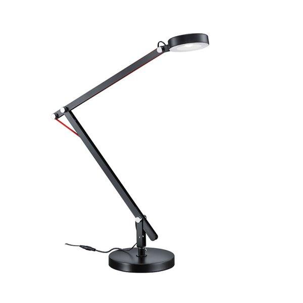 Modern asztali lámpa fekete LED-del - Etienne