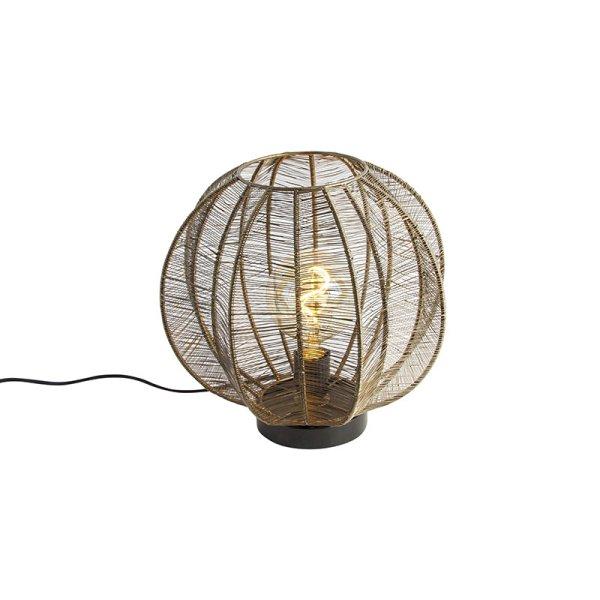 Ipari asztali lámpa bronz, feketével - Dong