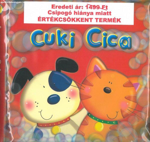 Cuki cica - fürdőskönyv (csipogó nélkül)