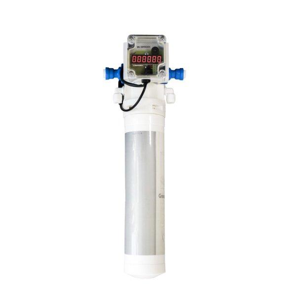 Evido GREEN vízszűrő átfolyásmérővel 105570