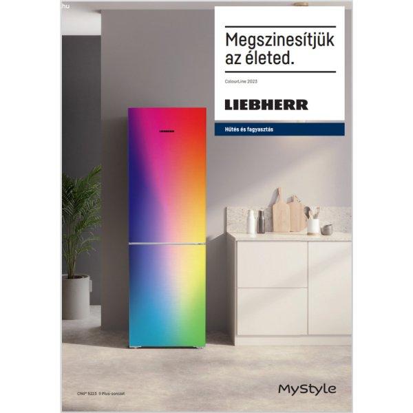 Liebherr CNdex 5223 ColourExplosion alulfagyasztós hűtő NoFrost 186x60x68cm