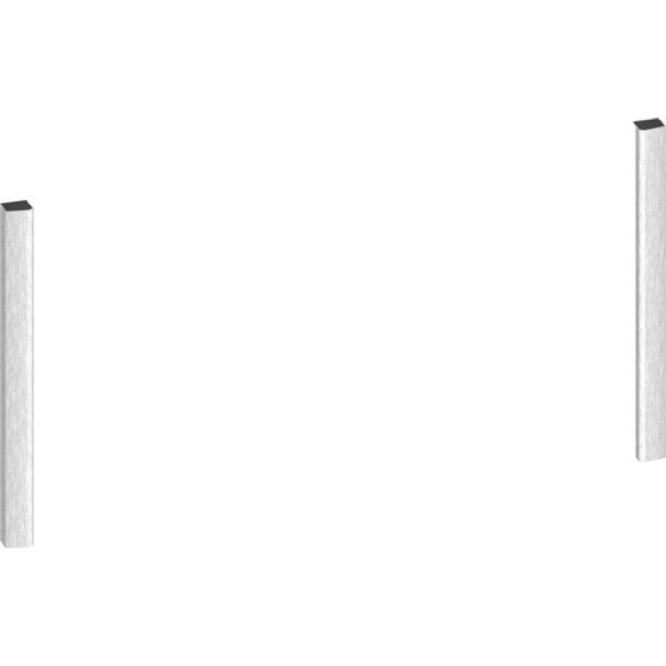 Neff Z9029MY0 Flex Design csomag 2 oldalél 29cm melegentartó vagy vákuum
fiókhoz ezüstmetál Collection