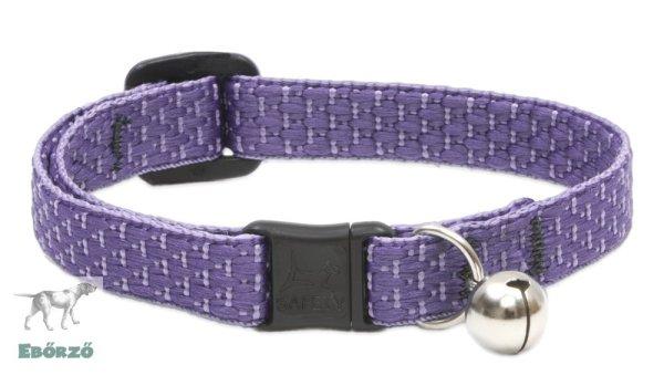 Lupine macska nyakörv (ECO Lilac 1,25 cm széles CAT 21-30 cm )