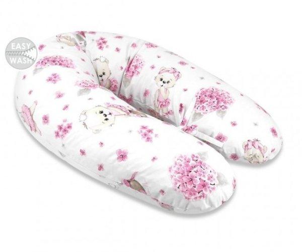Baby Shop Baba-Mama többfunkciós párna - Balerina maci rózsaszín