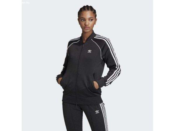 Sst Tracktop Pb Adidas női pulóver fekete/fehér 34-es méretű