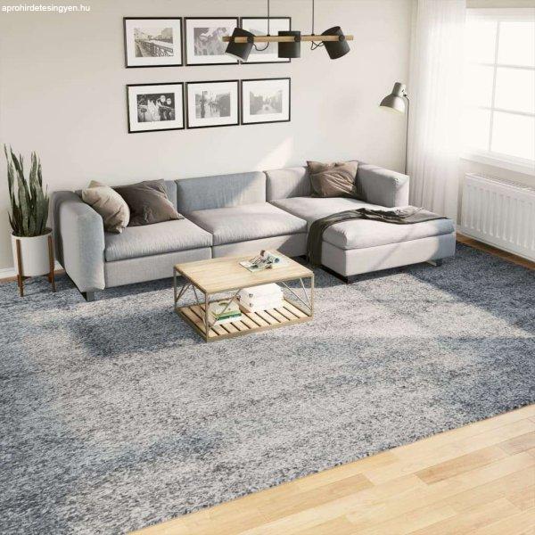 vidaXL kék hosszú szálú bozontos modern szőnyeg 300x400 cm