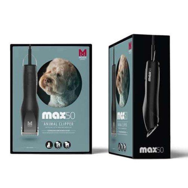 MOSER MAX50 230V 50-60Hz ergonomikus nyírógép,penge 1mm