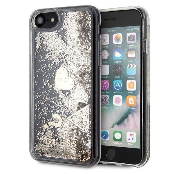 Guess GUHCI8GLHFLGO Apple iPhone SE 2022/SE 2020/8/7 gold hard case Glitter
Hearts telefontok