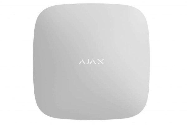 AJAX Hub2 vezeték nélküli riasztó vezérlőegység - fehér, 2xSIM,
4G/3G/2G, Ethernet - AJAX