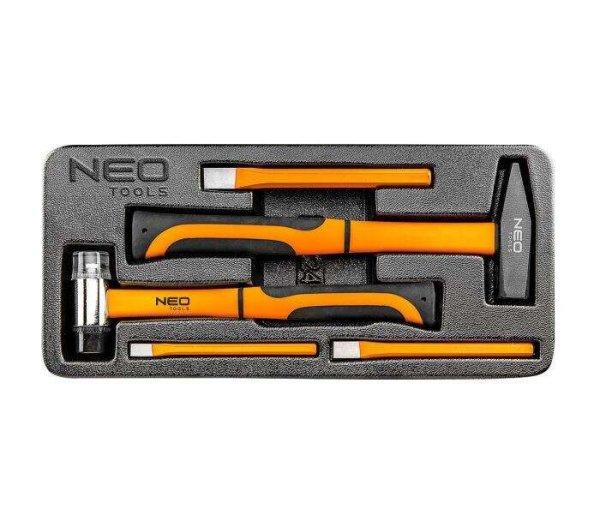 NEO Tools 84-242 Kalapácskészlet és vésőkészlet 5db