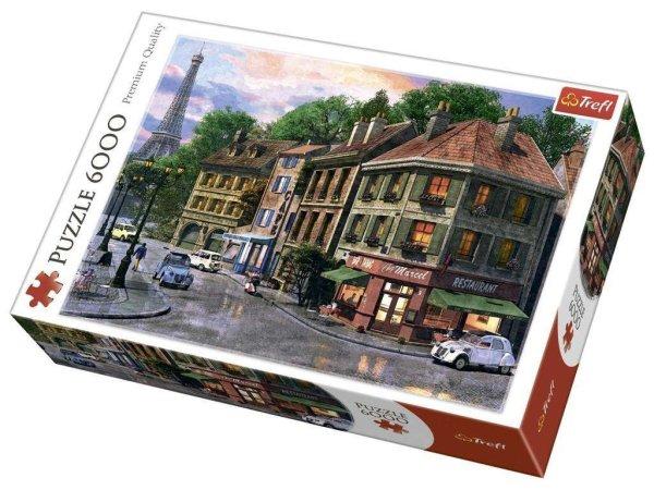 Párizs utcái 6000 db-os puzzle - Trefl