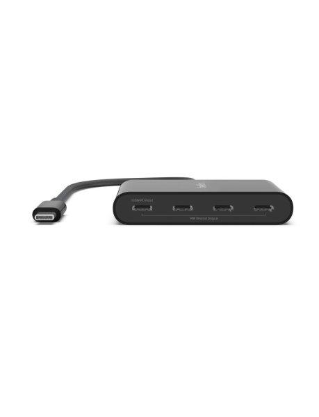 Belkin CONNECT USB-C to 4-Port USB-C Hub - Black